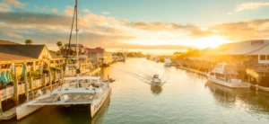 A beautiful sunset on Shem Creek