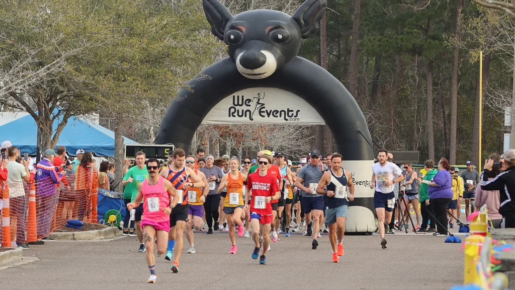 Sweetgrass Half marathon Stating line