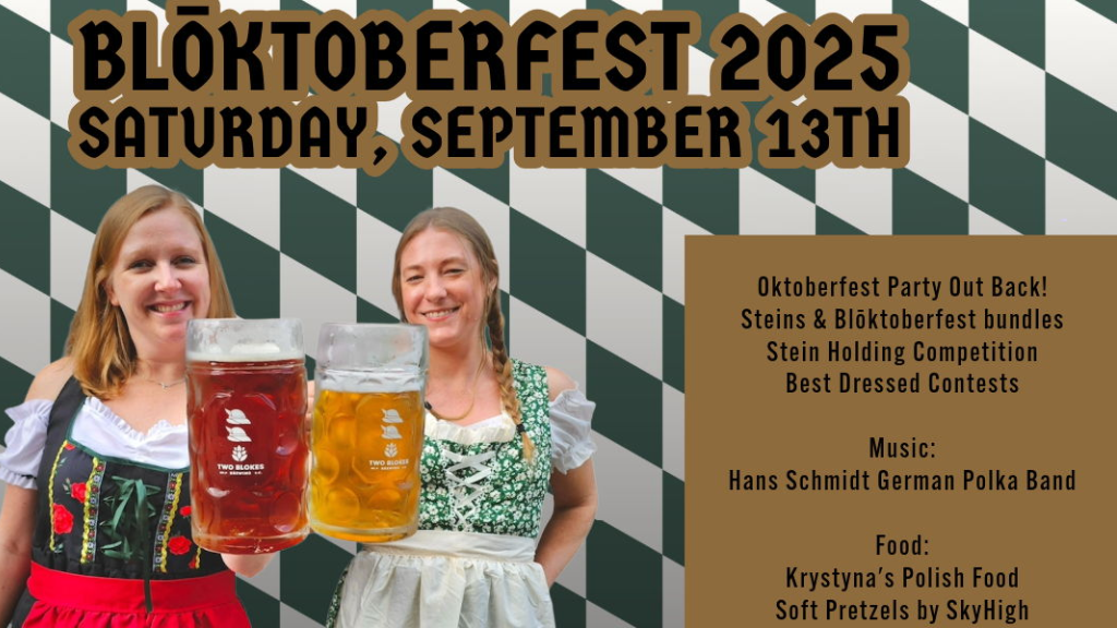 BlÅktoberfest at Two Blokes Brewing
