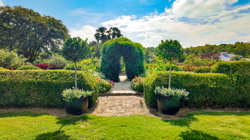 Formal Gardens At Boone Hall
