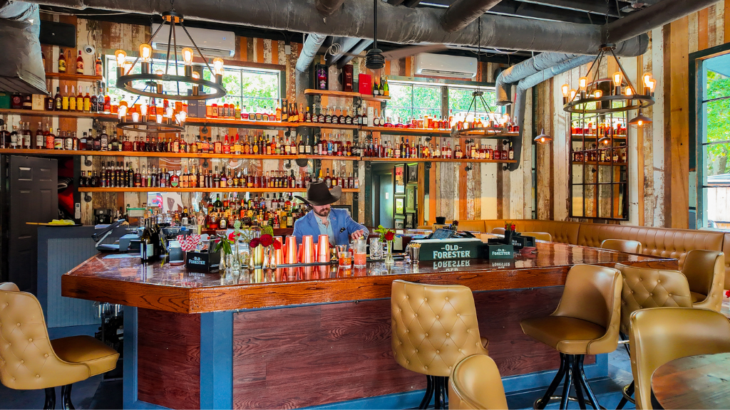 NEAT Bourbon Bar